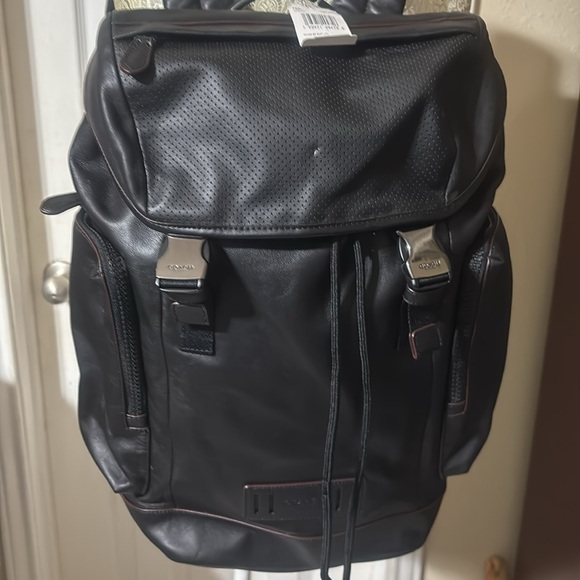 Coach leather large Ranger backpack. NWT - Picture 1 of 14